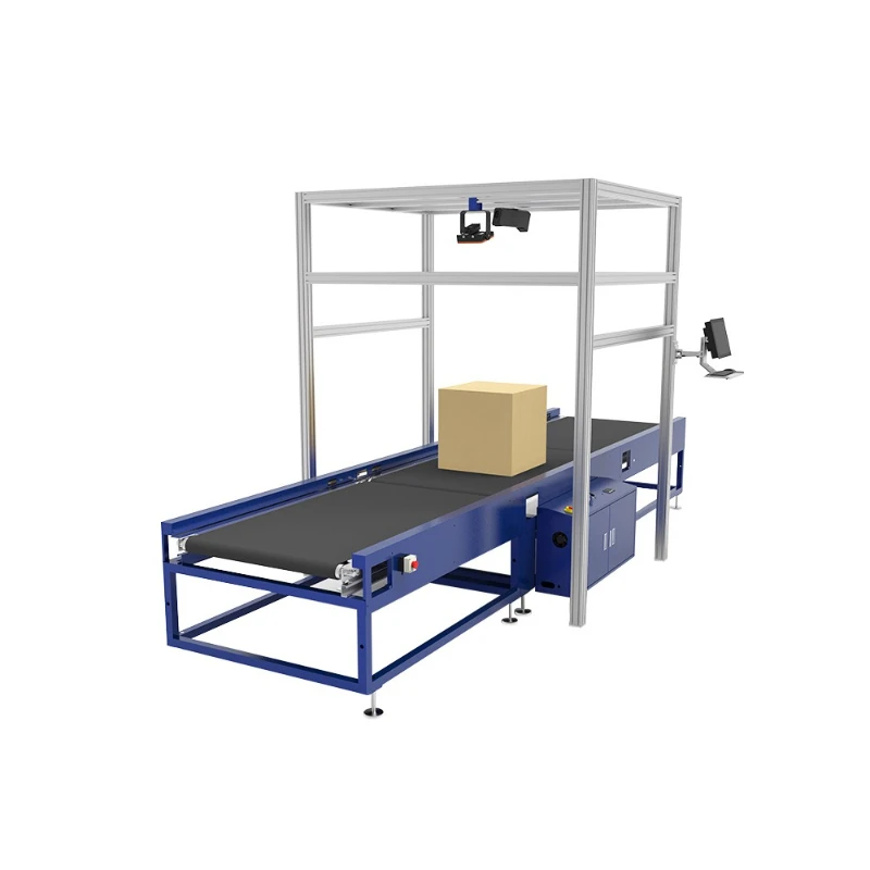 

Dynamic equipment, measurement operation, visual inspection, volume and weight of goods, barcode , automatic equipment