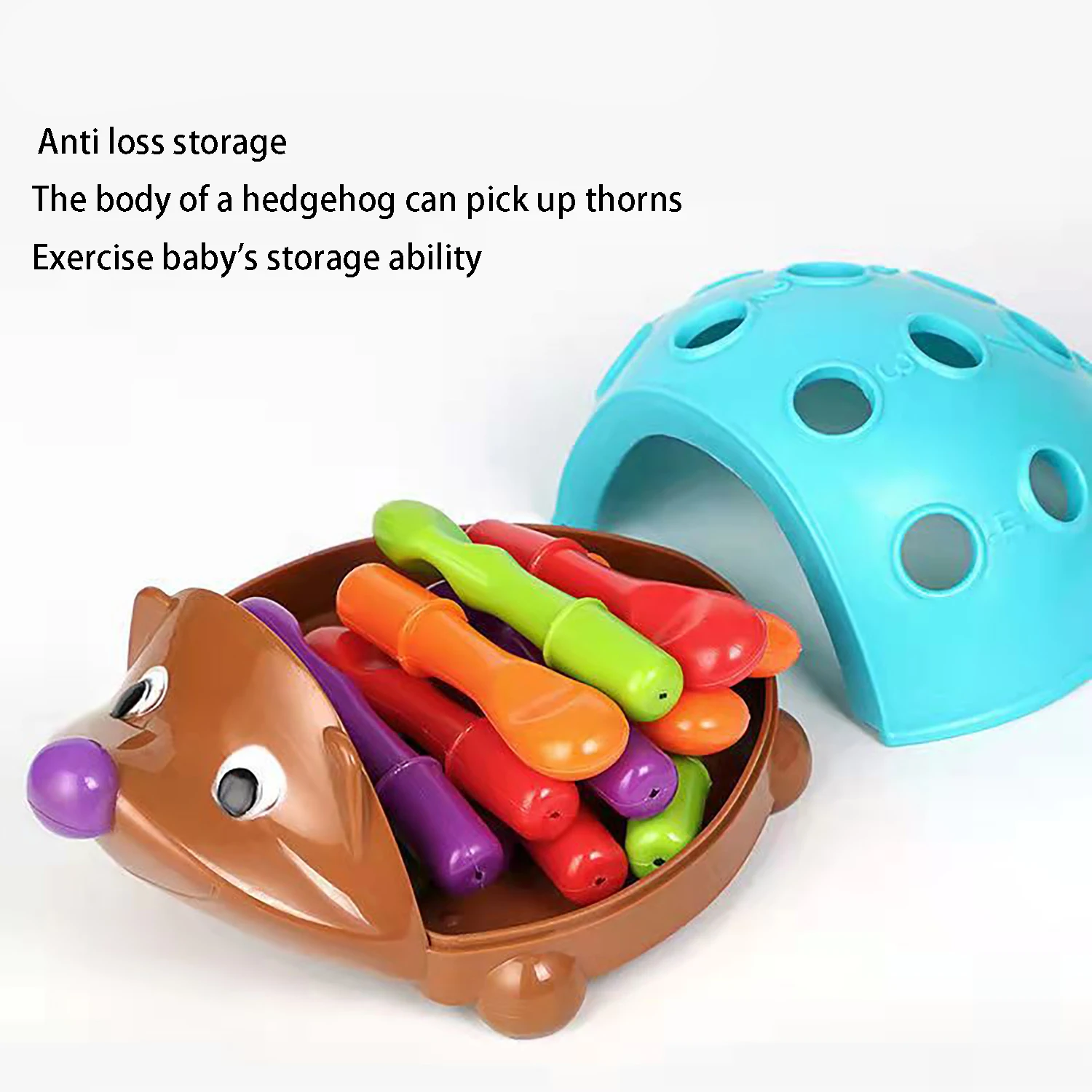 Bébé éducation précoce couleur cognitive enfants Focus Montessori Puzzle Puzzle hérisson jouet