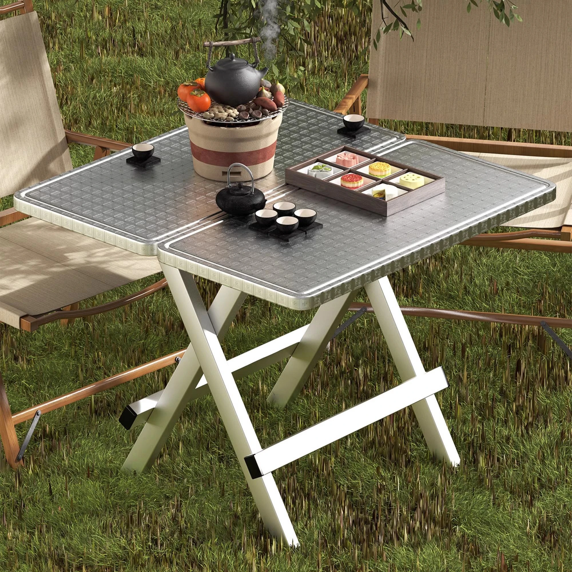 75x75cm-outdoor-folding-table-304-stainless-steel-sturdy-legs-crossbar-no-assembly-portable-camping-picnic-table