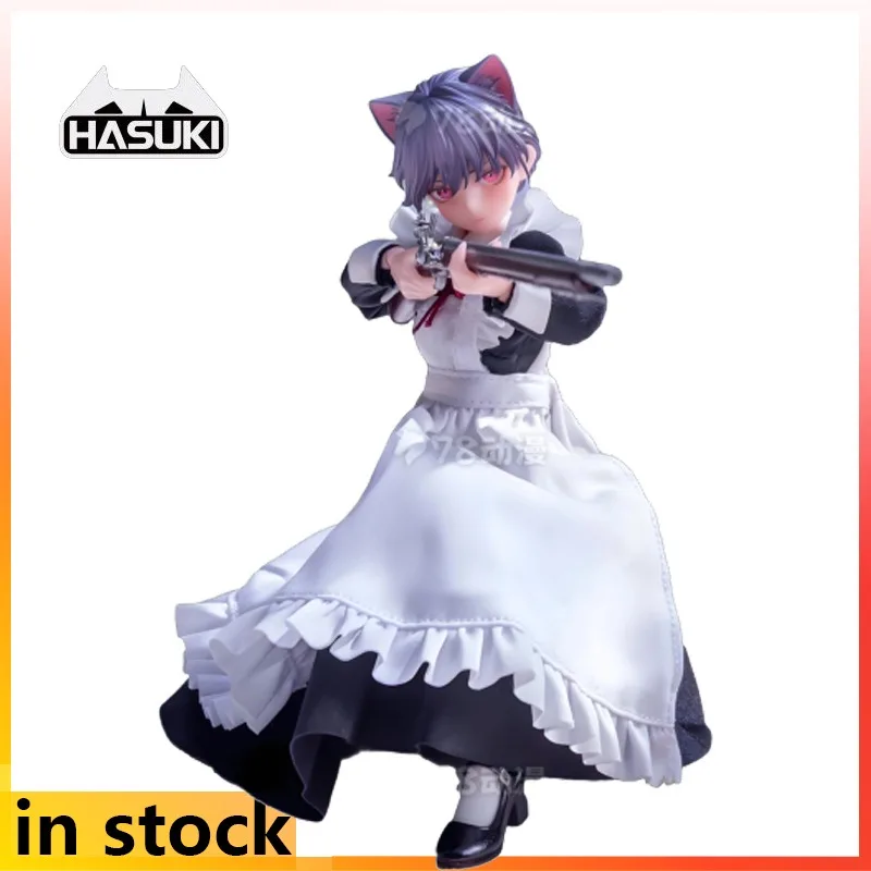 

HASUKI1/12 Finished Product Movable Doll Figurine Pocket Art Series Gunslinger Feiqizi Character Model Holiday Gift for Friends