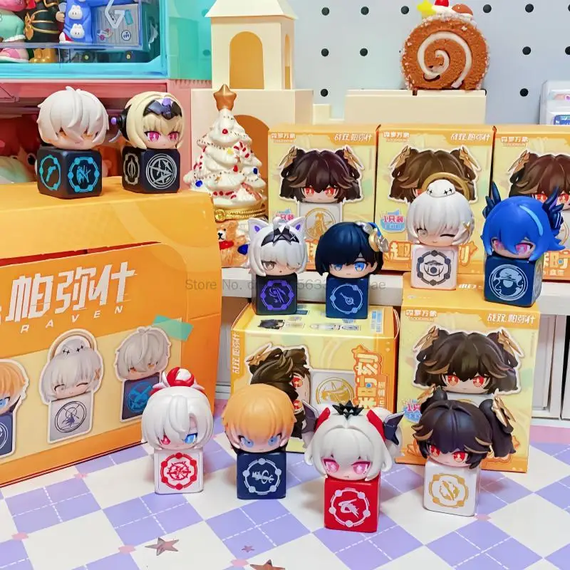 

Genuine Card.Fun Kuro Punishing: Gray Raven Fun Moments Series Blind Box Cute Grain Mini Desktop Decoration Cute Birthday Gifts