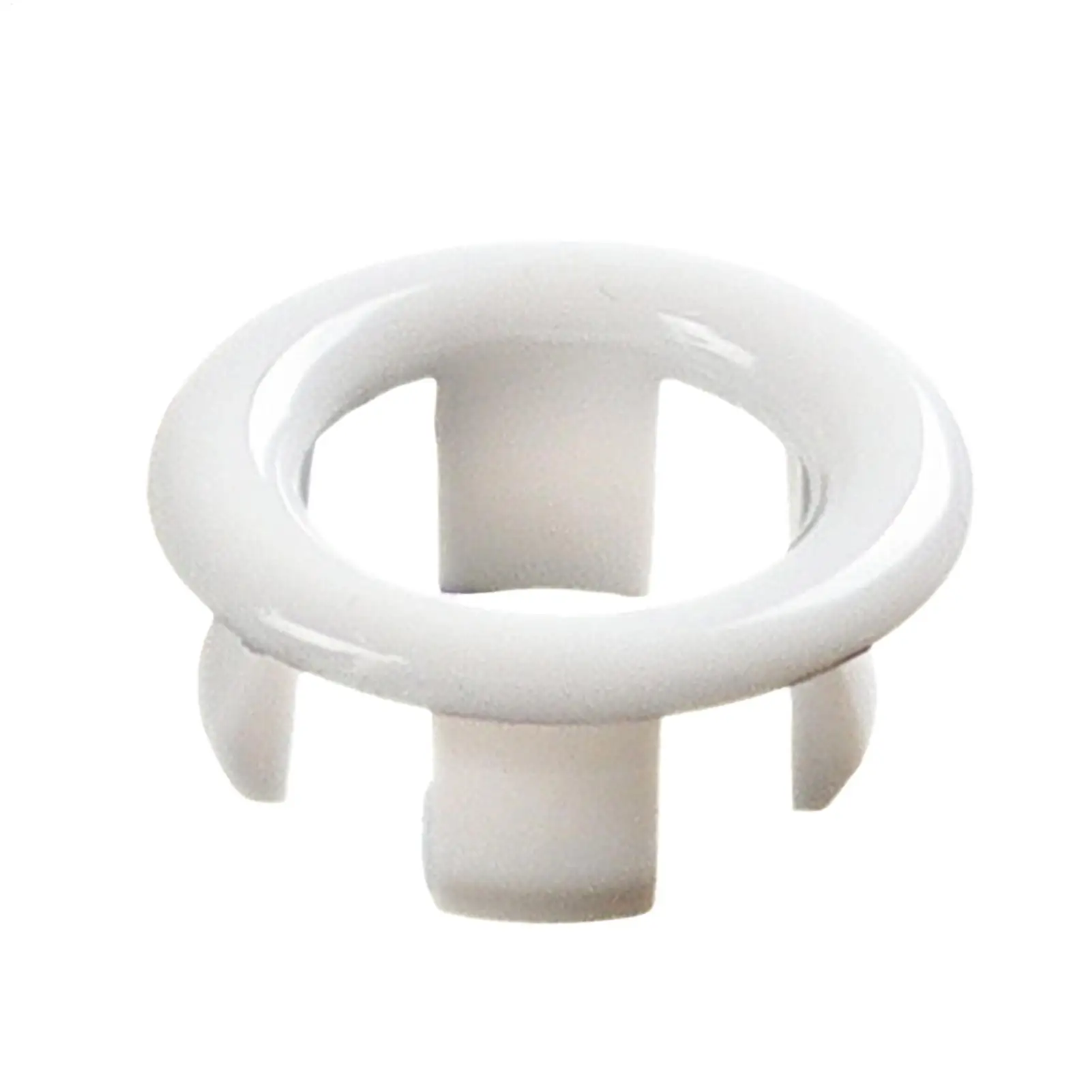 Plastic Sink Hole Overflow Cover Ring for Kitchen Bathroom Trim Bath Drain Cap Sink Wash Basin Round Overflow Ring Plug