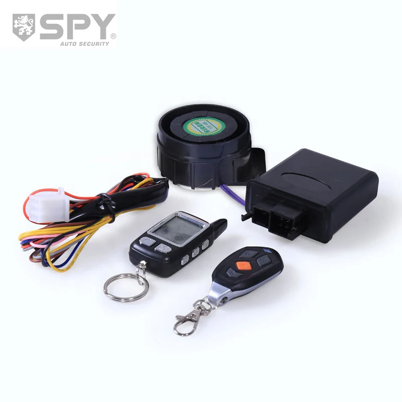 SPY 2 Way Alarm for Motorcycle Remote Engine Starter Motorbike Anti-theft Alarm Motorcycle System
