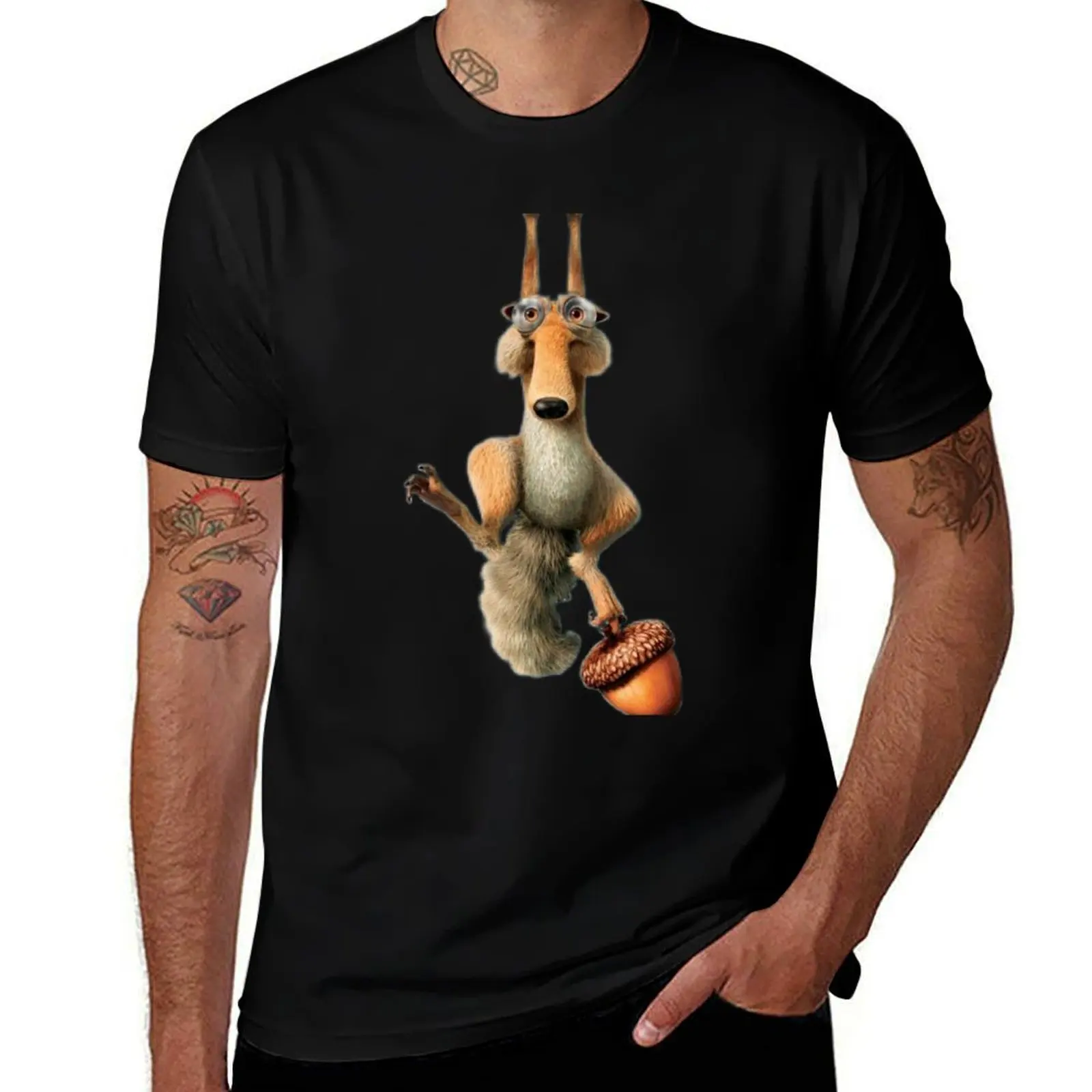 Scrat-Acorn T-Shirt Soft Durable Cotton T-Shirt