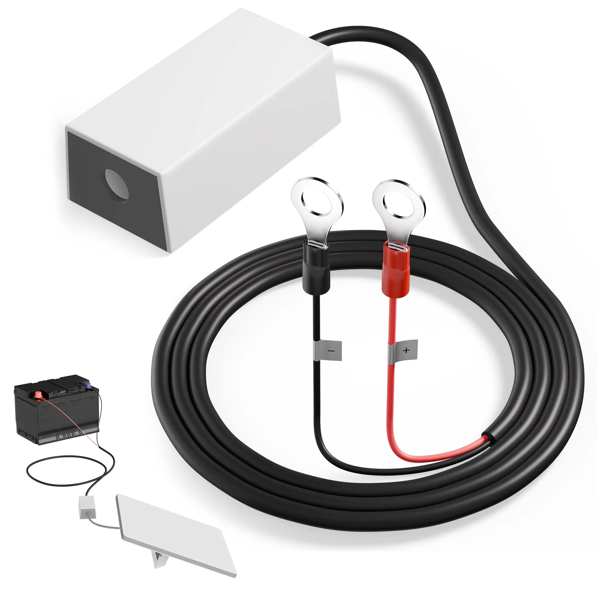 Starlink Mini 12V Battery Adapter with Step Up Converter Battery O Ring Cable to DC Female 12V-24V to 36V Step Up Booster