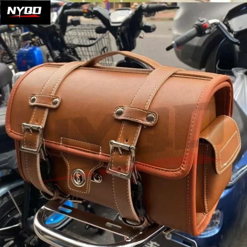 Motorcycle Bags & Luggage Motorcycle Saddle Bags Side Tool Luggage Storage Bag Waterproof Electric bike Trunk Travel Luggage