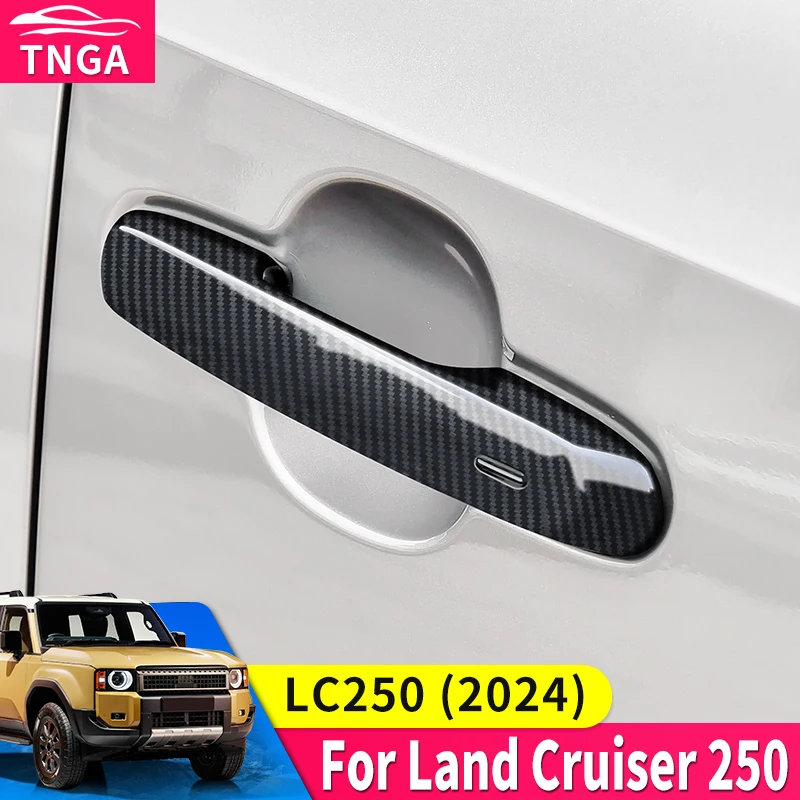 

2024 2025 2026 For Toyota Land Cruiser Prado 250 LC250 1958 Chrome Exterior Door Handle Covers Upgrade Modification Accessories