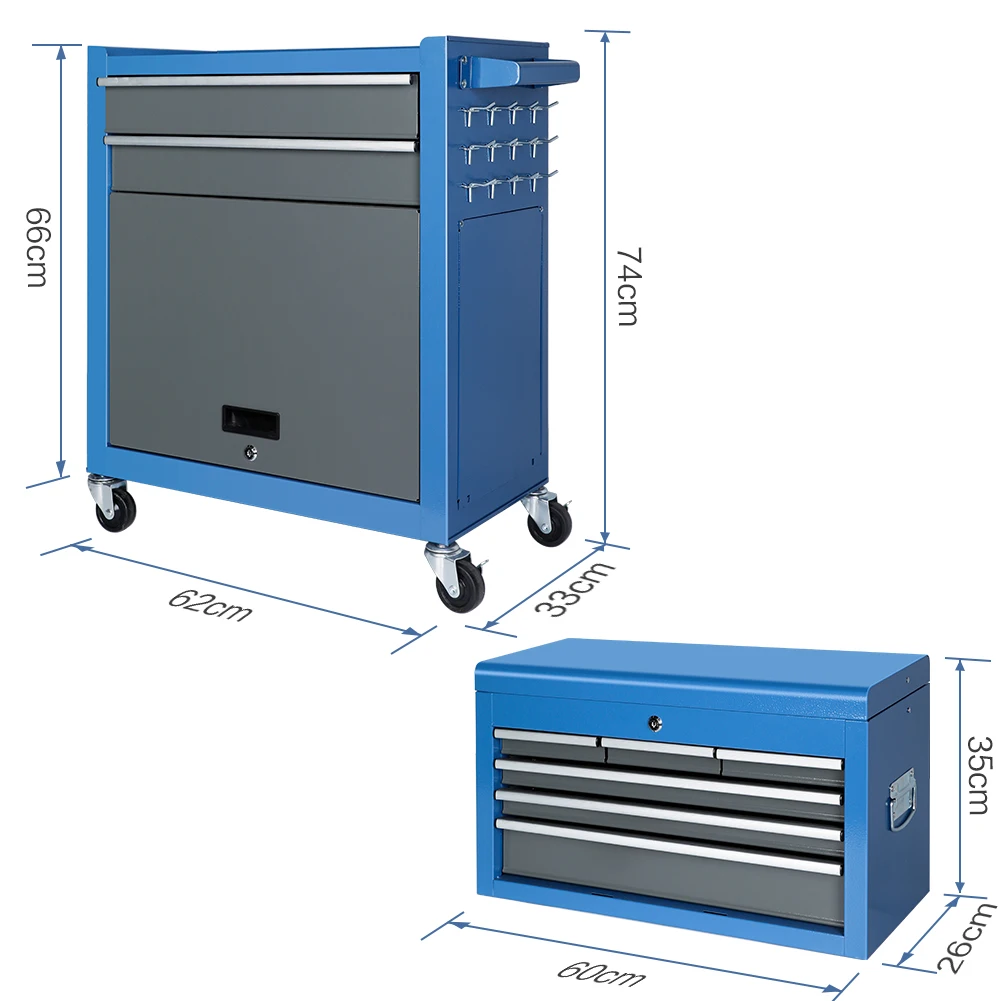 Large tooltrolley cart，car maintenancetool cabinet,large capacity workshop tool cart,tool storage rack ，Tool cart 7-daydelivery