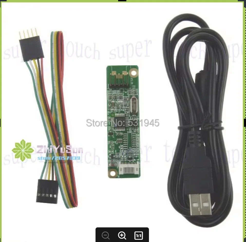 ZhiYuSun  Resistive touch screens 5lines touch screen card