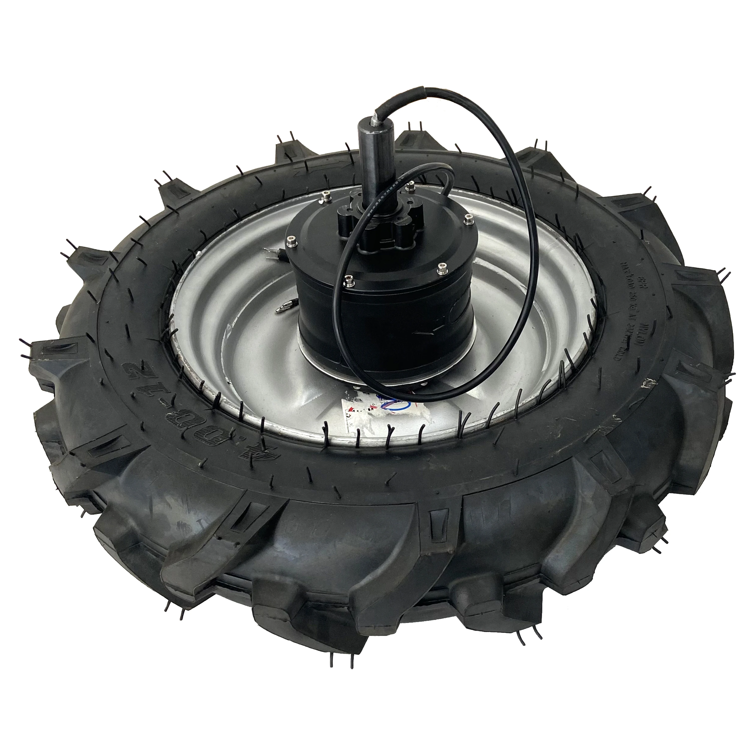 

20 Inch 100-200nm High Torque Tractor Tire Robot Encoder Hub Motor Programmable 100A RS485/CAN Dual Drive Controller Motor Kit