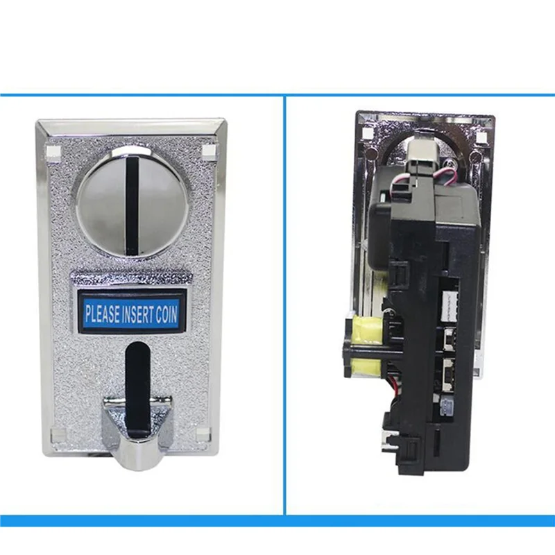 3X Durable Programable Multi Coin Acceptor Electronic Roll Down Coin Acceptor Selector Mechanism Side Coin Selector