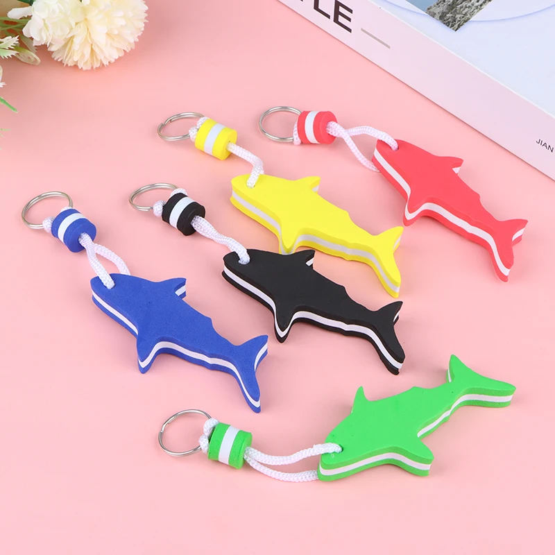 

1Pc Boating Sea Sailing Fishing Water Floating Keychain EVA Key Ring Pendant Water Sports Inflatable Boats Accessories