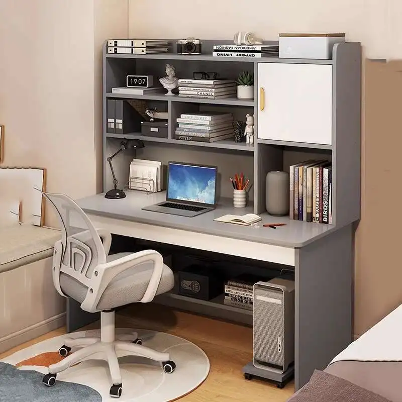 

Children Executive Office Desk Modern Bookshelf White Standing Office Desk Height Bedroom Escritorios De Computadora Furniture