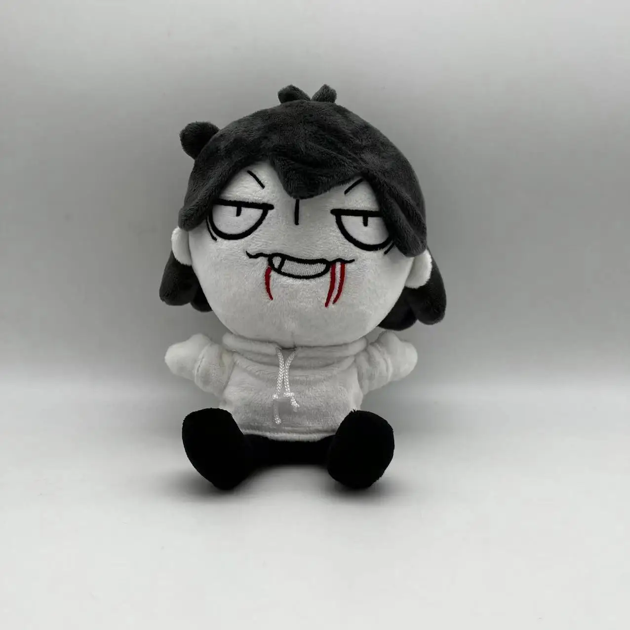 New 17cm Jeff the Killer Plush Toys Soft Stuffed Animal Dolls For Kid Birthday Christmas Gift