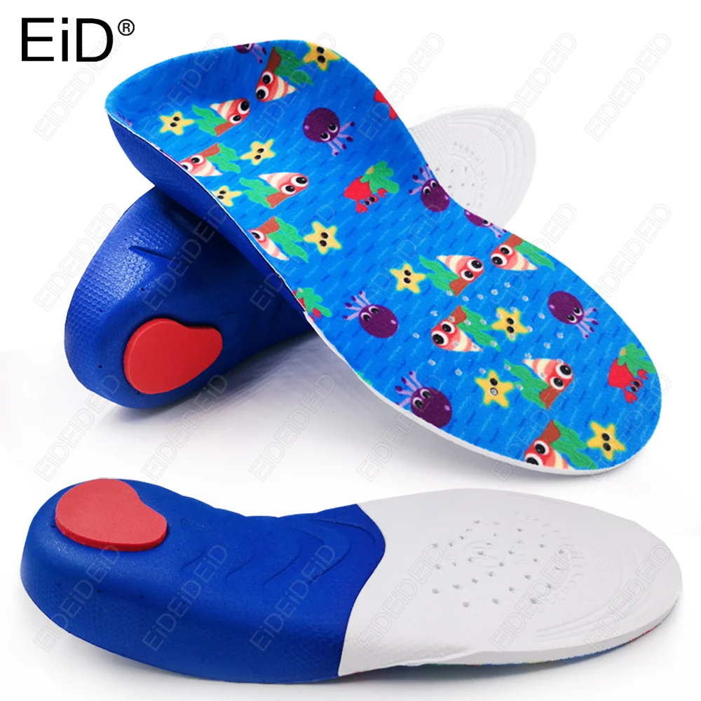 Orthopedic Insoles for Shoes Flat Foot Arch Support Kids Children Soles Sports Breathable Pads Correction insole Accessories