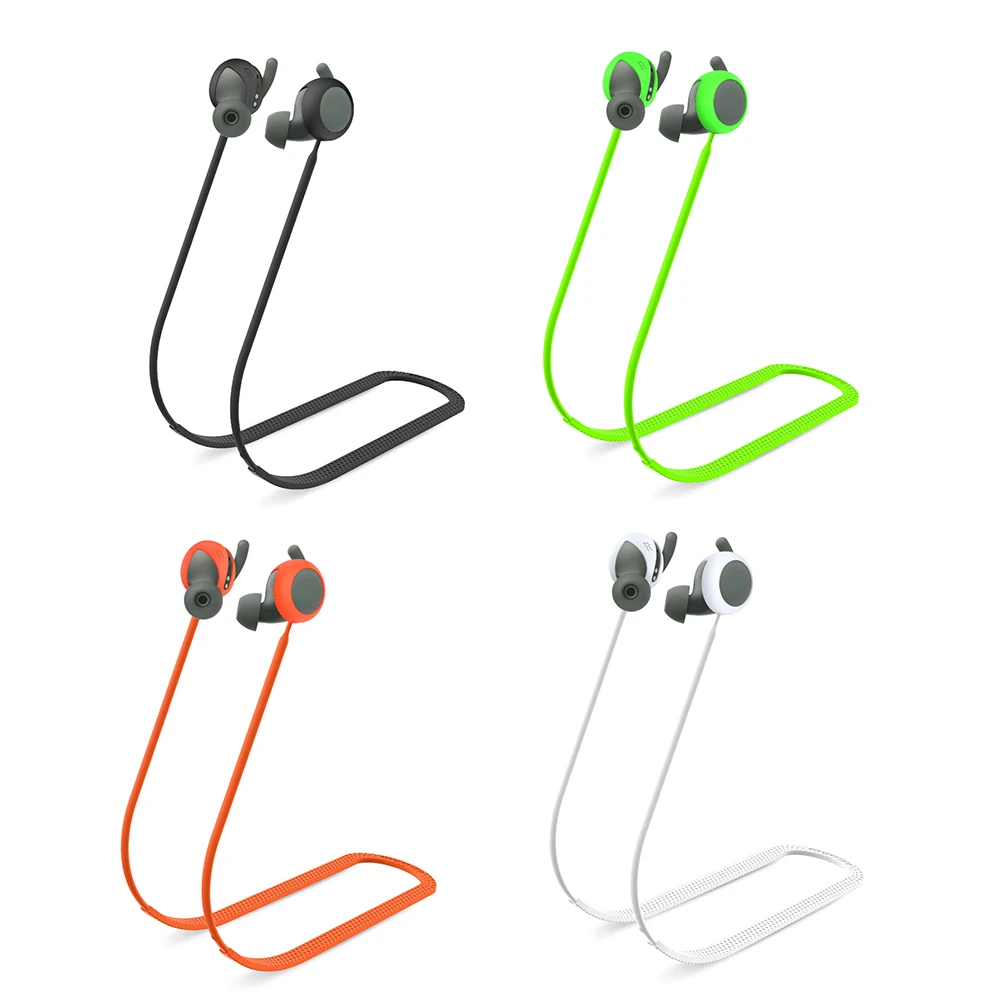 Silicone Anti Lost Rope Comfortable Waterproof Anti-Lost Cable Soft Portable Headphone Neck Strap for Google Pixel Buds A-Series