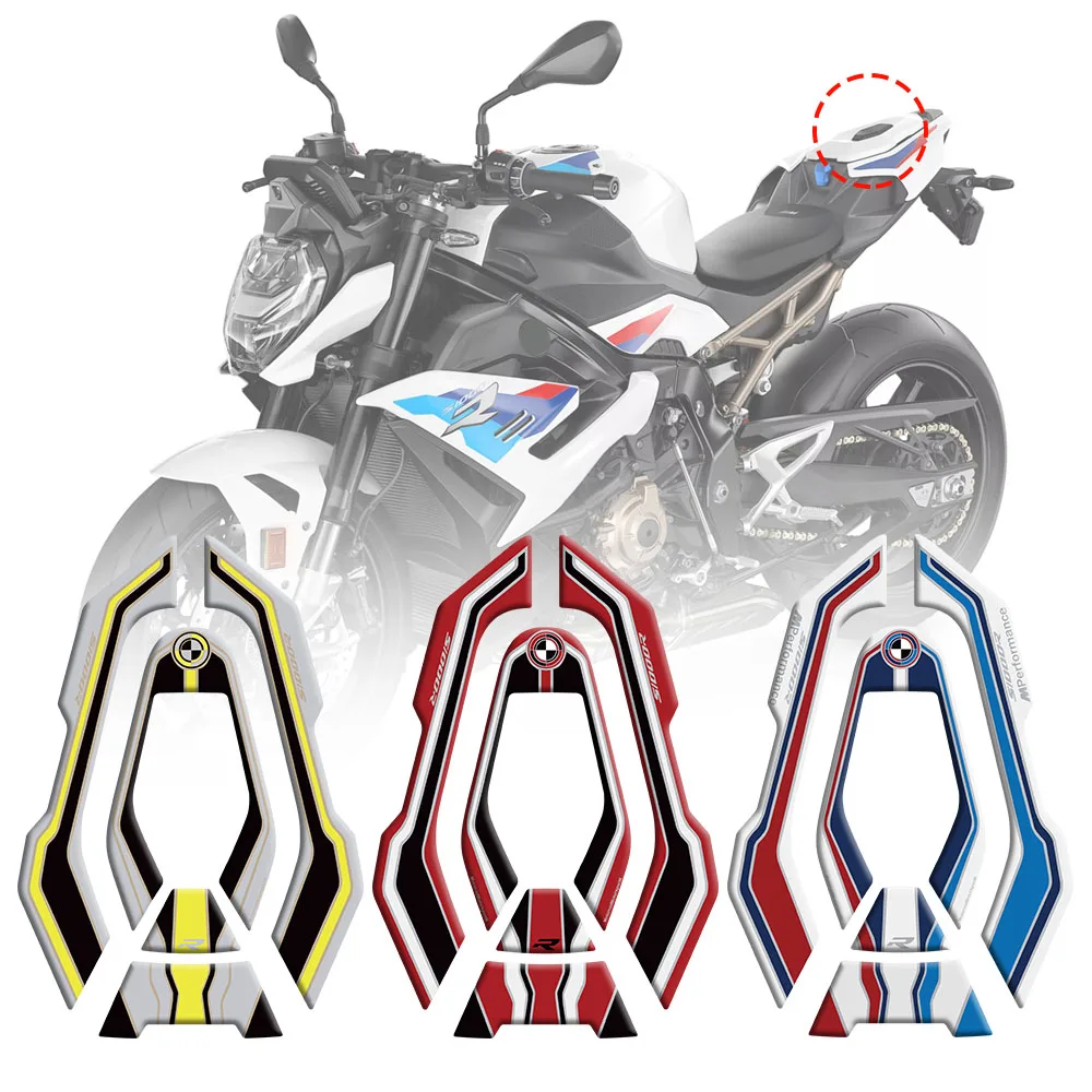 Motorcycle Accessories Rear Passenger Seat Cover Tail Section Fairing Cowl Sticker Decals For BMW S1000R s1000r 2020 2021 2022