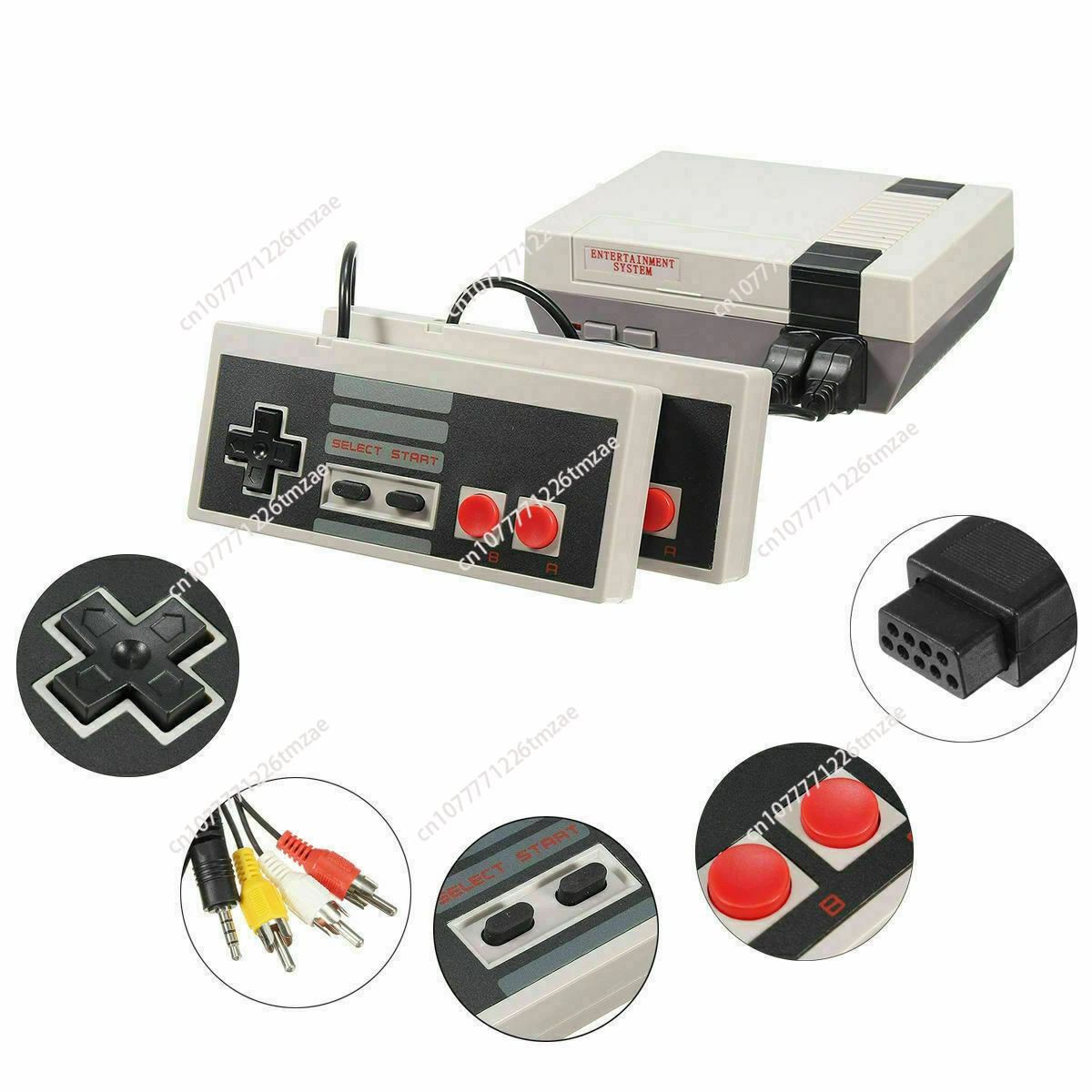 620 Game Console Nostalgic retro nes home game console Foreign trade FC red and white machine nes mini