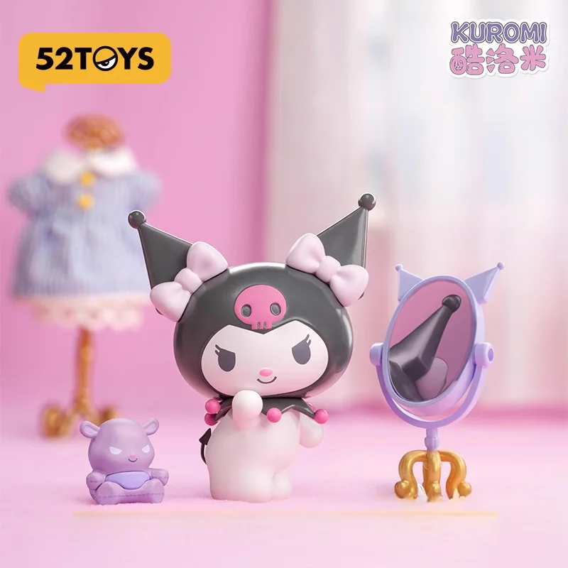 

52 игрушки Sanrio, уютная серия, аниме-фигурка, слепая коробка, загадочная коробка, модное украшение, милая коллекционная подарочная модель-сюрприз