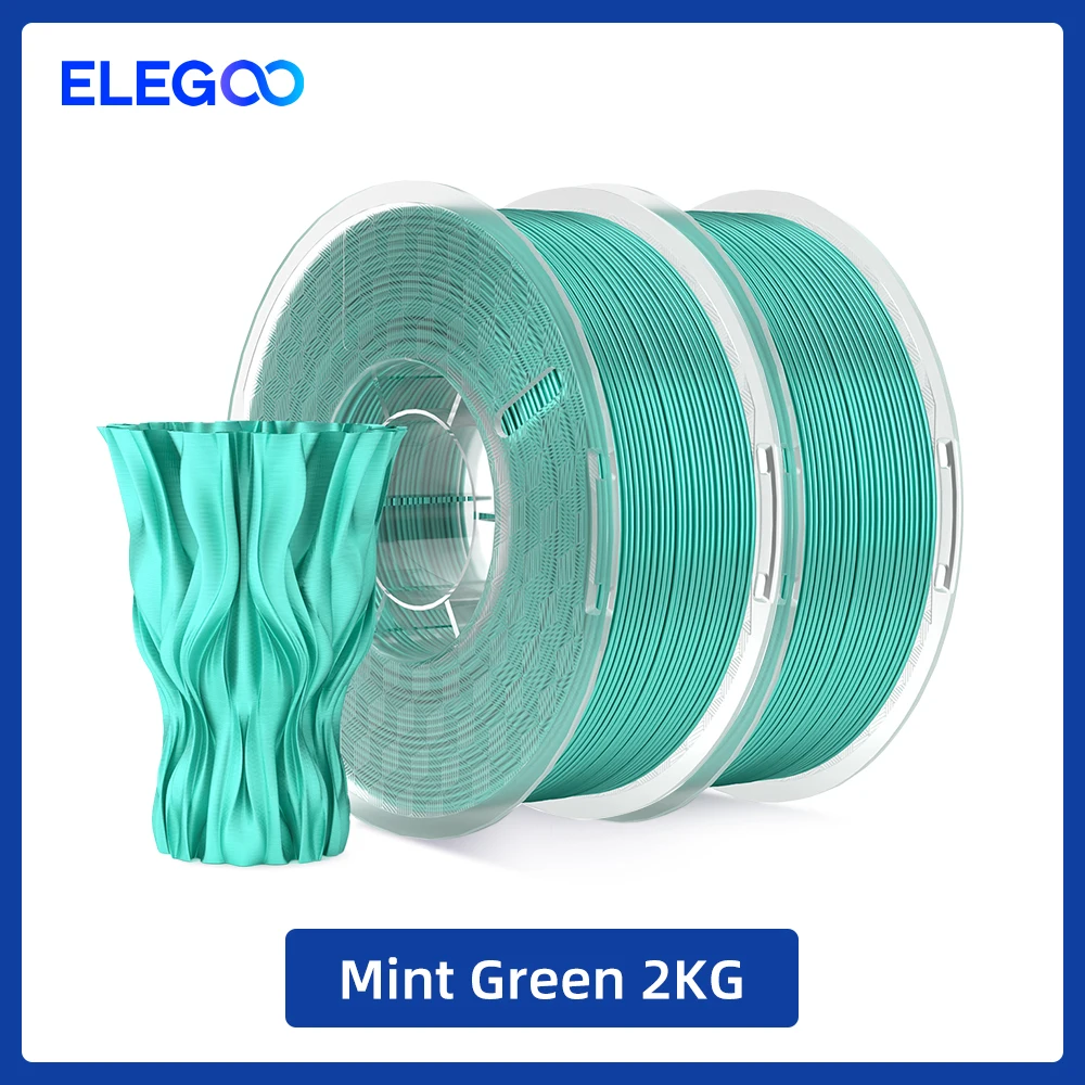 ELEGOO 2KG Zijde PLA Filament 1.75mm 3D Printer Filament voor FDM 3D Printers Elegoo PLA voor Elegoo Centauri Carbon
