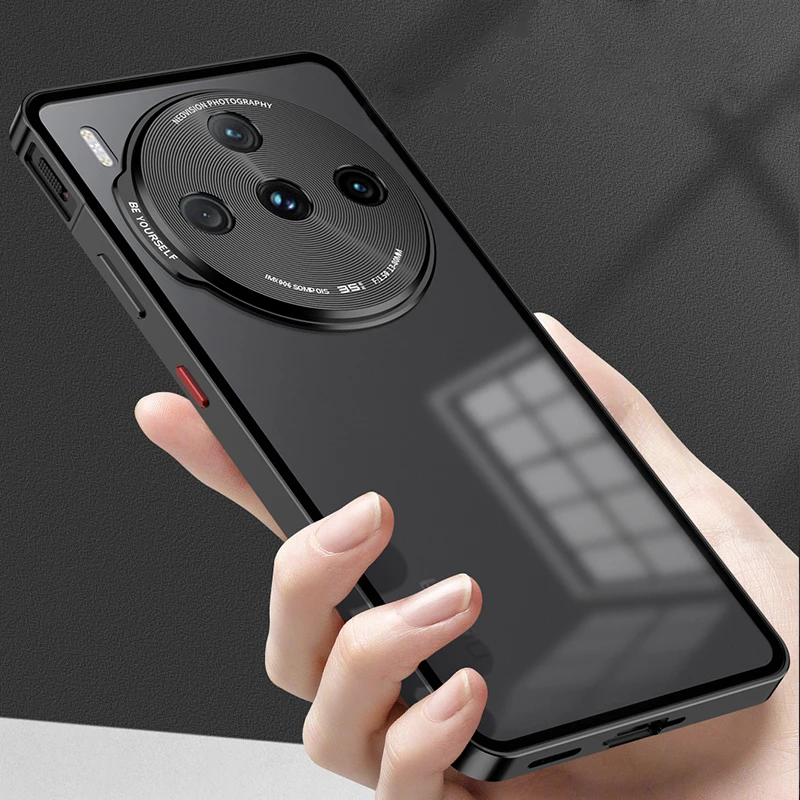 

Metal Aluminium Alloy Frame Hard PC Backboard Shockproof Phone Cover For ZTE Nubia Z60S Pro Case