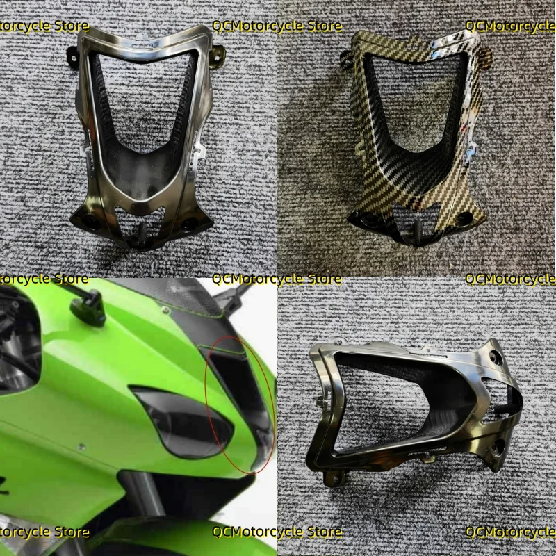 

Motorcycle Front hood Center Cowl Fairing Hood vent Fit For Kawasaki Ninja ZX-6R 636 ZX6R 2007-2008