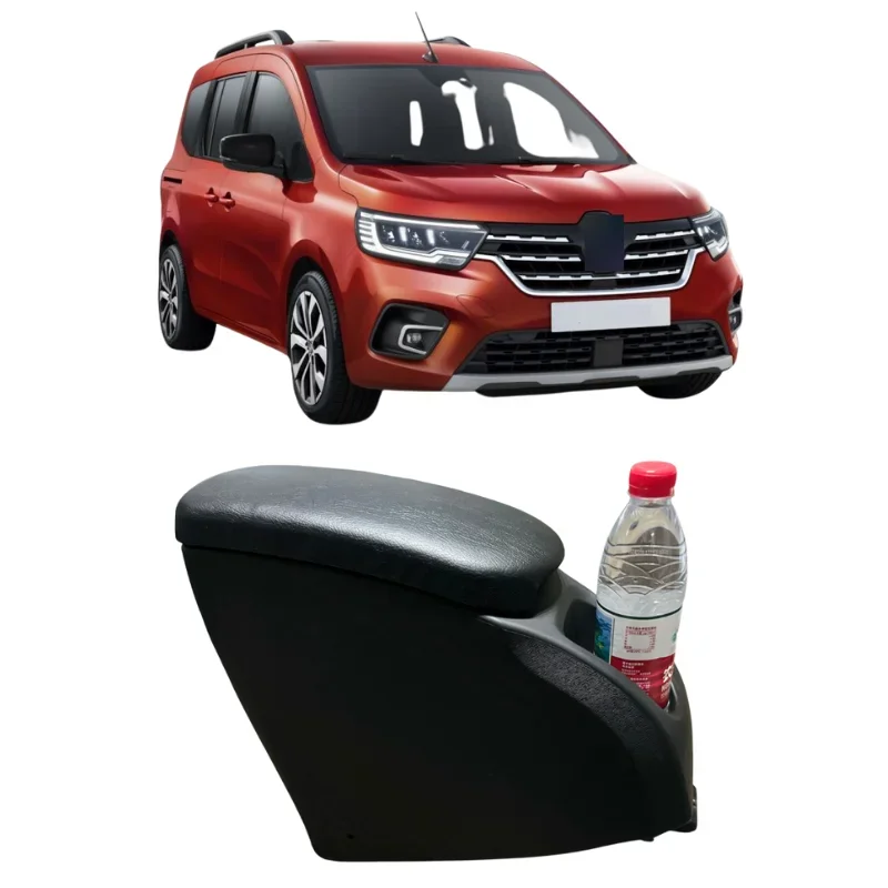 Central Console Armrest for Renault Kangoo 3 2013-2024, Seat Support Box, Ergonomic Vehicle Comfort, 7711425131