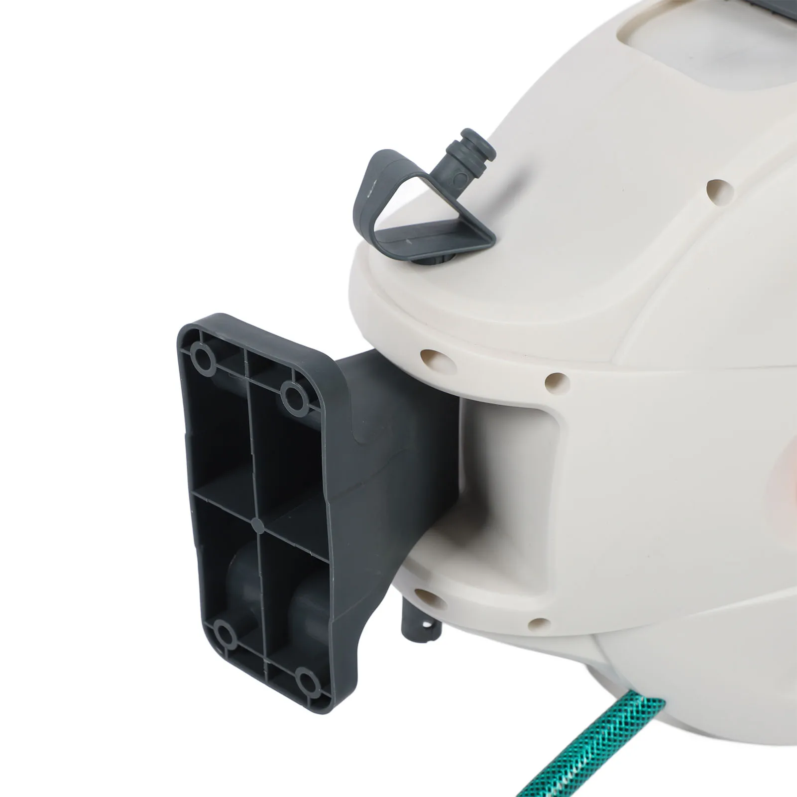 بكرة خرطوم حديقة قابلة للسحب بكرة خرطوم حديقة قابلة للسحب جدار جبل ABS أي طول قفل إبقاء مرتبة بطيئة العودة للمياه