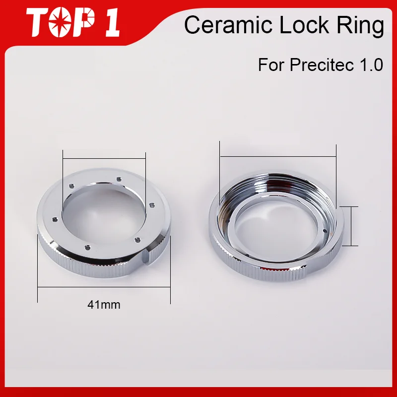 TOP1 Ceramic Lock Ring Nut for Precitec Raytools BT240S BM109 BM111 WSX Fiber Laser Head Laser Nozzle Connector Fasten Ring