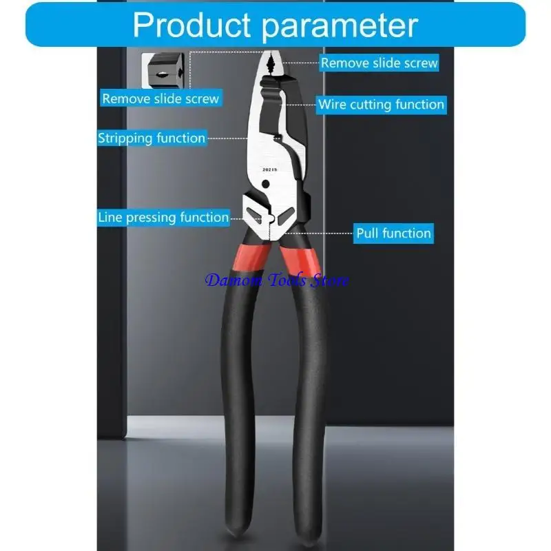 57 Be Easy Grip Schraubenentfernung mit Seitenschneider für Elektriker und Drahthandhabung