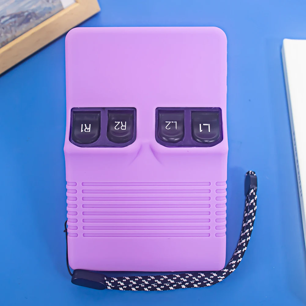 حافظة من السيليكون لوحدة التحكم في الألعاب R40S PRO، غطاء ناعم مضاد للسقوط، غطاء حماية مقاوم للصدمات، ملحقات الألعاب