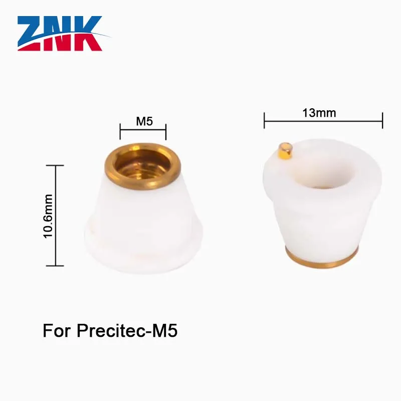 ZNK الليزر السيراميك الدائري Precitec KTXB P0595-94097 KTX M5 M6 الألياف الليزر فوهة موصل حامل أجزاء Precitec 2.0