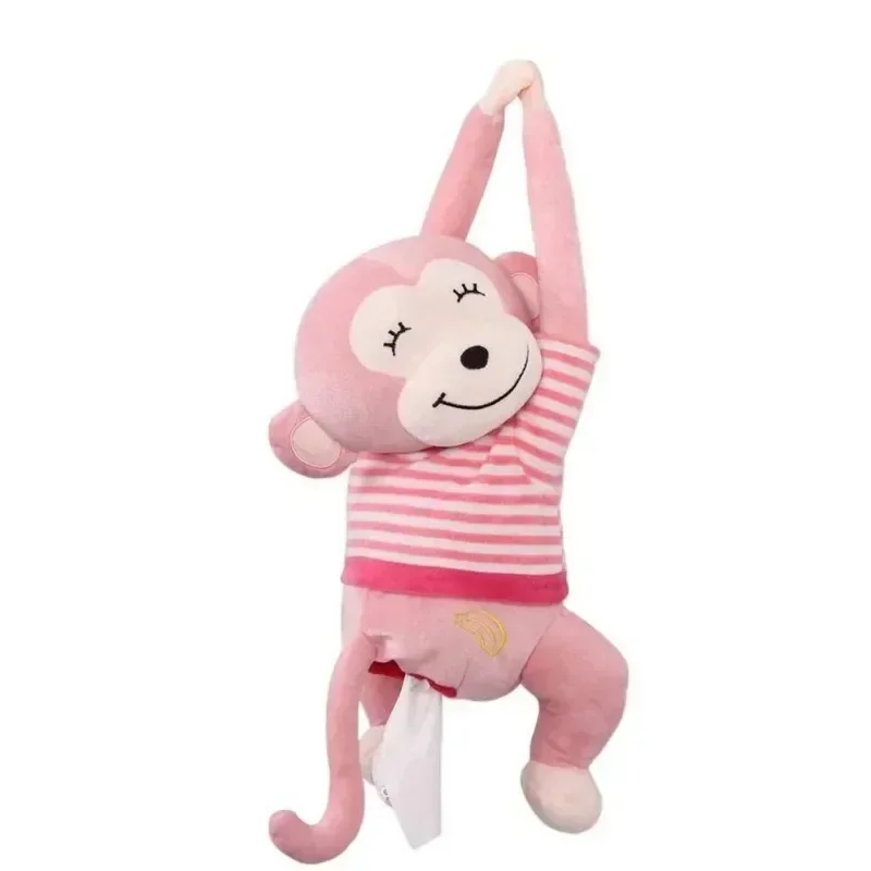 الجلود القرد سيارة والدراجات النارية الأنسجة صندوق الإبداعية مسند الذراع صندوق الكرتون صافي الأحمر معلقة المقعد الخلفي سيارة سيارة داخل رسم صندوق ورقي