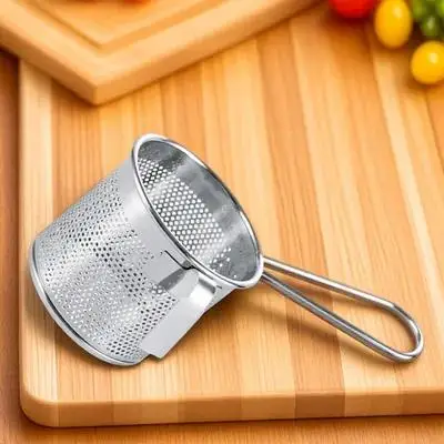 

Hot Pot Mesh Net Colander Hanging Side Strainer For Easy Separation Cookware Tool Kitchen Bar Use Colander For Hot