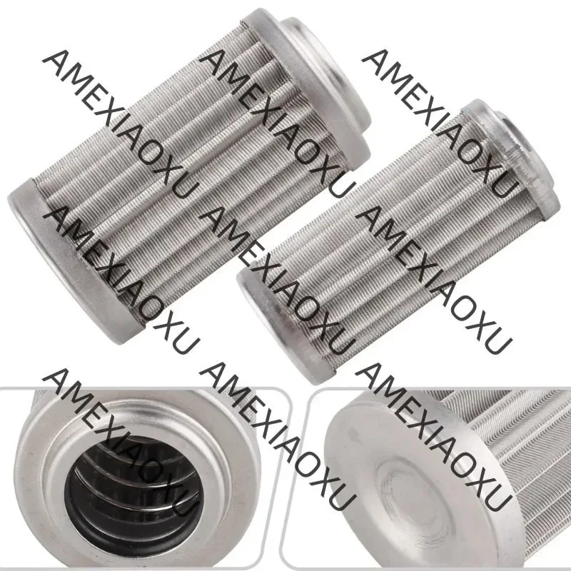 44MM/58MM Stainless Steel&Iron Fuel Filter Element 60 Micron Ethanol Fuel Compatible Mesh AN6/AN8/AN10 Filter Accessories OFI065