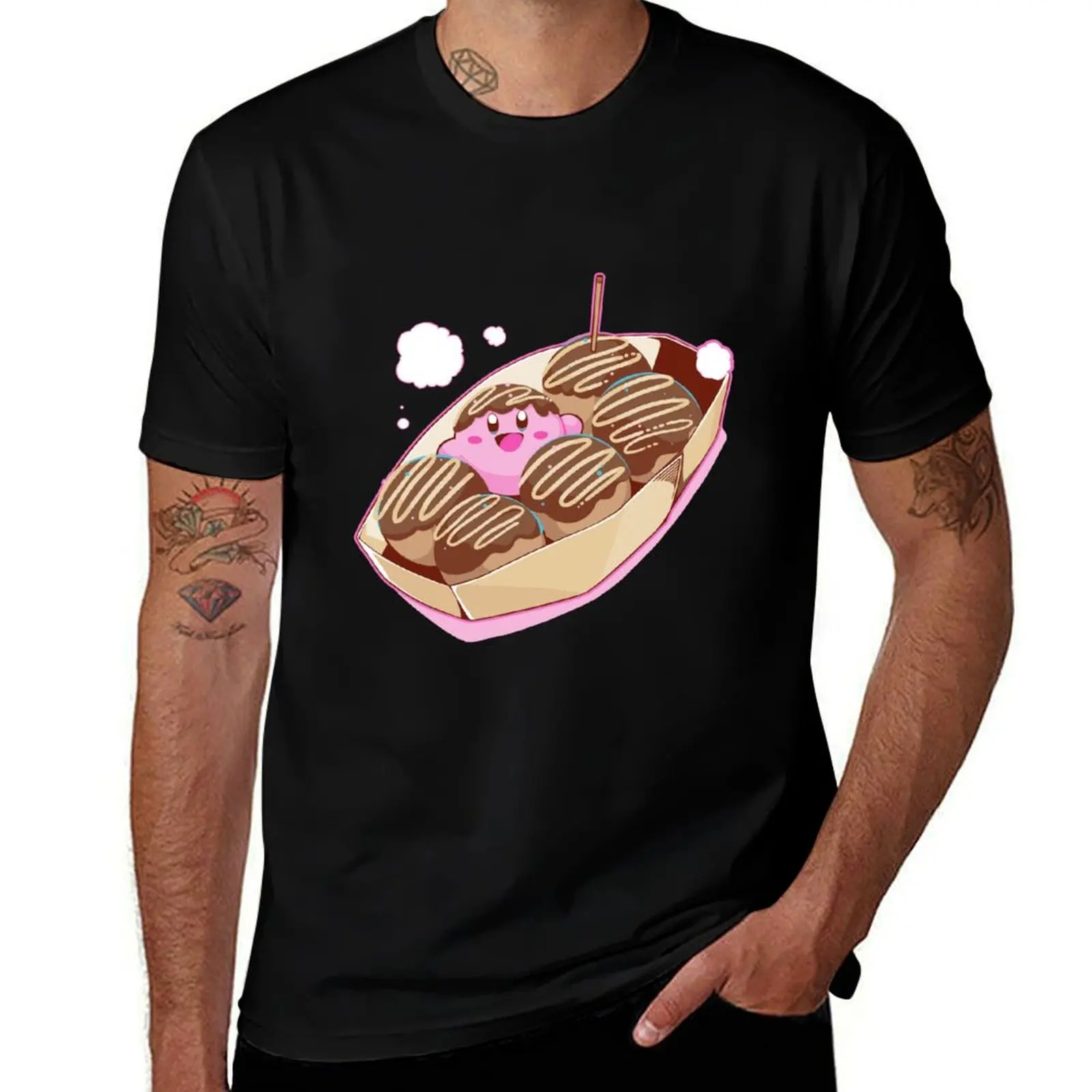 Takoyaki T-Shirt aesthetic clothes anime stuff baggy shirts clothes for men