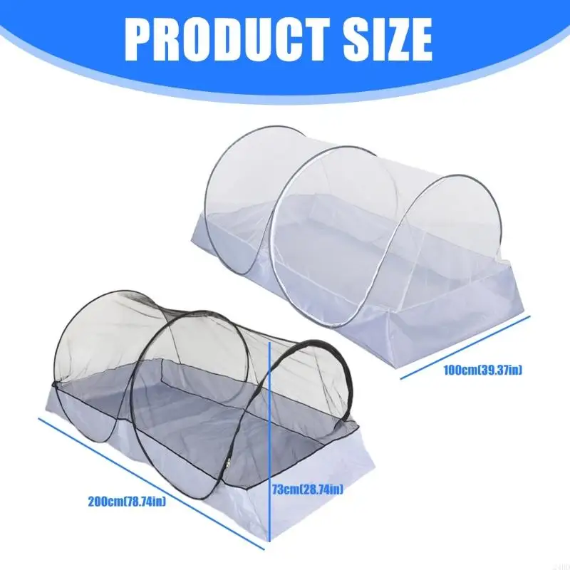 Light Weight Outdoor Camping Mosquitoes Mesh Tent Portable Folding Tent Breathable Convenient Mesh Sleep Net Enduring 24BD