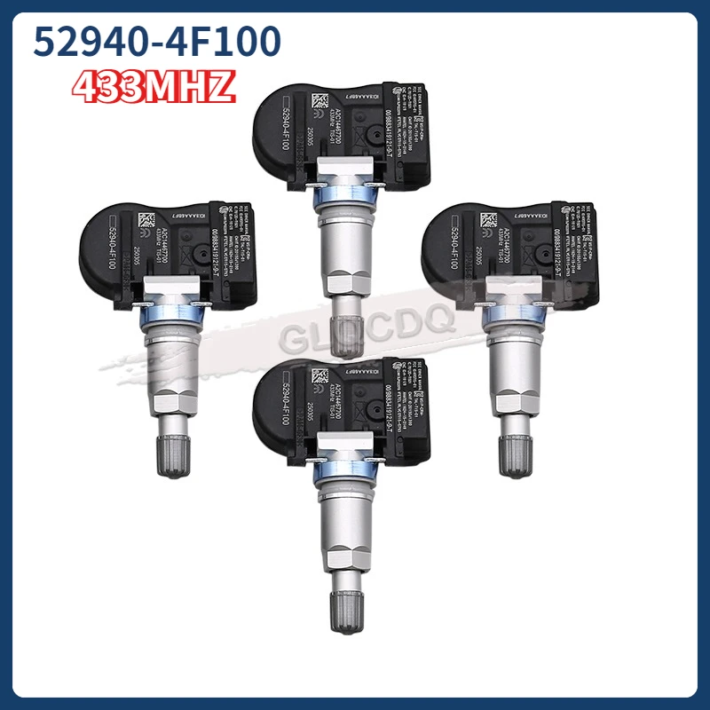 

Tire Pressure Sensor 52940-4F100 433MHz Tire Pressure Monitor Sensor For Hyundai Grand Starex H-1 Starex Kia K2500 529404F100