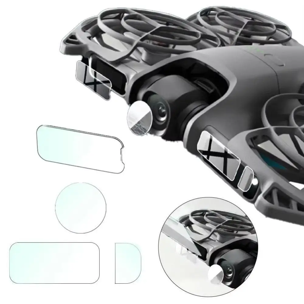 New Anti-Scratch Lens Tempered Film Protective HD Sensor Film Bubble-free Clear Screen Protector for DJI Neo 2 Accessories