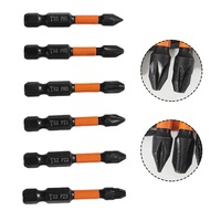 50mm Non-Slip Impact Batch Head Magnetic Cross High Torque Screw Driver Bit PH1 PH2 PH3 PHZ1 PZ2 PZ3 Screwdriver Bits