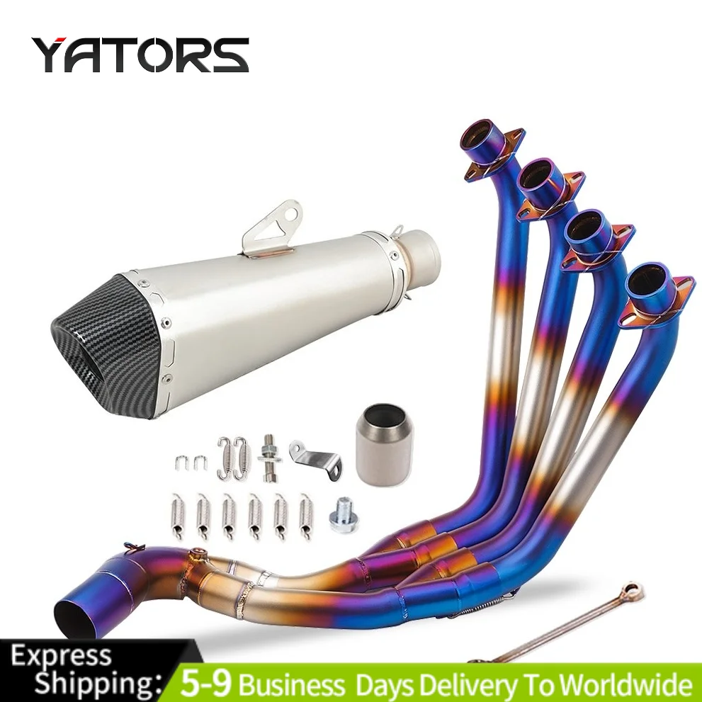 

For Honda CBR650R CBR650F CB650F Full System Exhaust Muffler Tip Front Link Pipe Exhausts Pipes