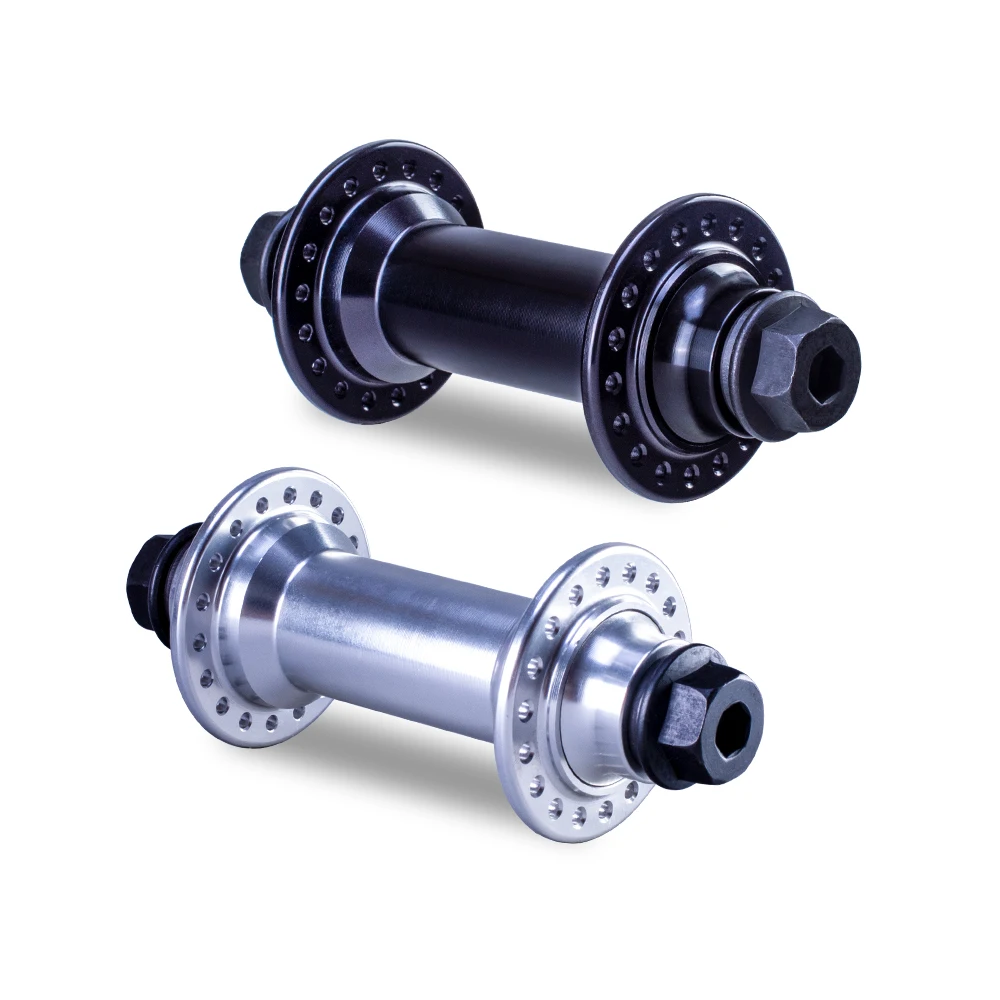 Funsea BMX Piezas Alloy Front Hub Accesorios Bicicleta of 36 Holes for 14G Spoke Cubo Bike Sealed Bearings Female Axle 8mm Nut