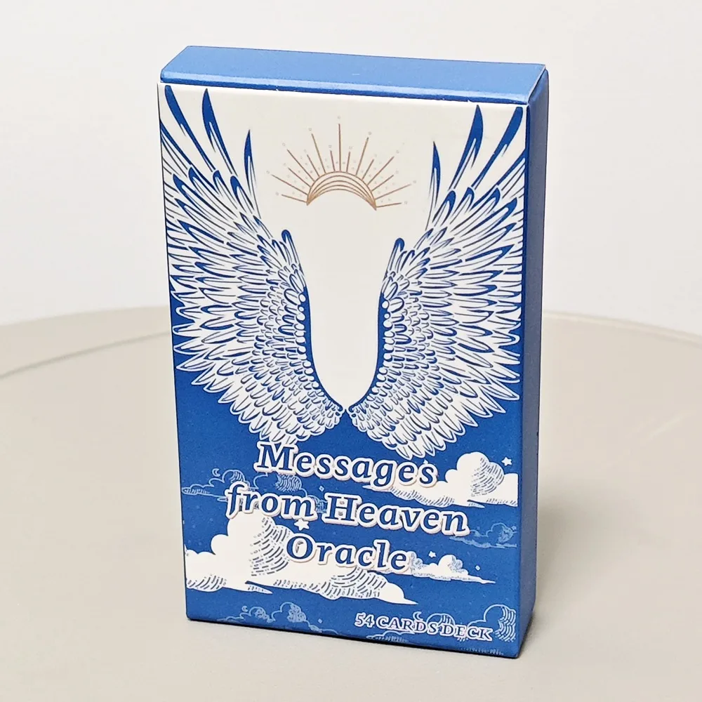 

Messages From Heaven Oracle Cards 10.3*6cm - 54 Pcs Cards with Guidance From Your Crossed Over Loved Ones for General Readings