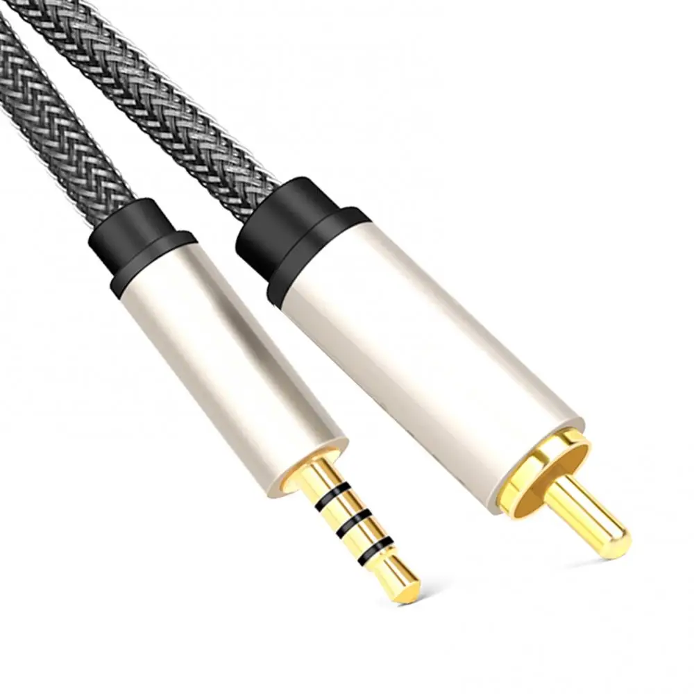 1M/2M Digital Coaxial Audio Video Cable Stereo SPDIF RCA To 3 5mm RCA Male For HDTV for Mi 12 TV Audio Split Cable