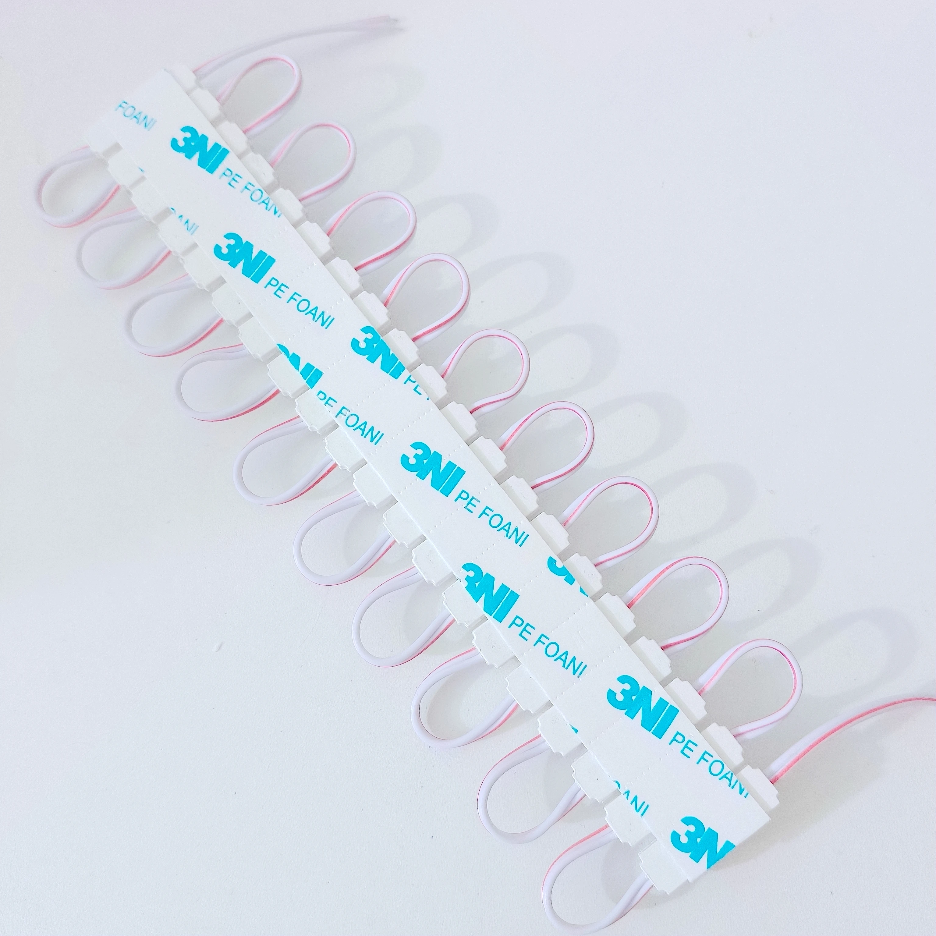100pcs/lot 3LED Injection with Lens 2835 LED Module Waterproof LED Back Light Backlight for Sign Channel Letter DC12V 1.2W IP67