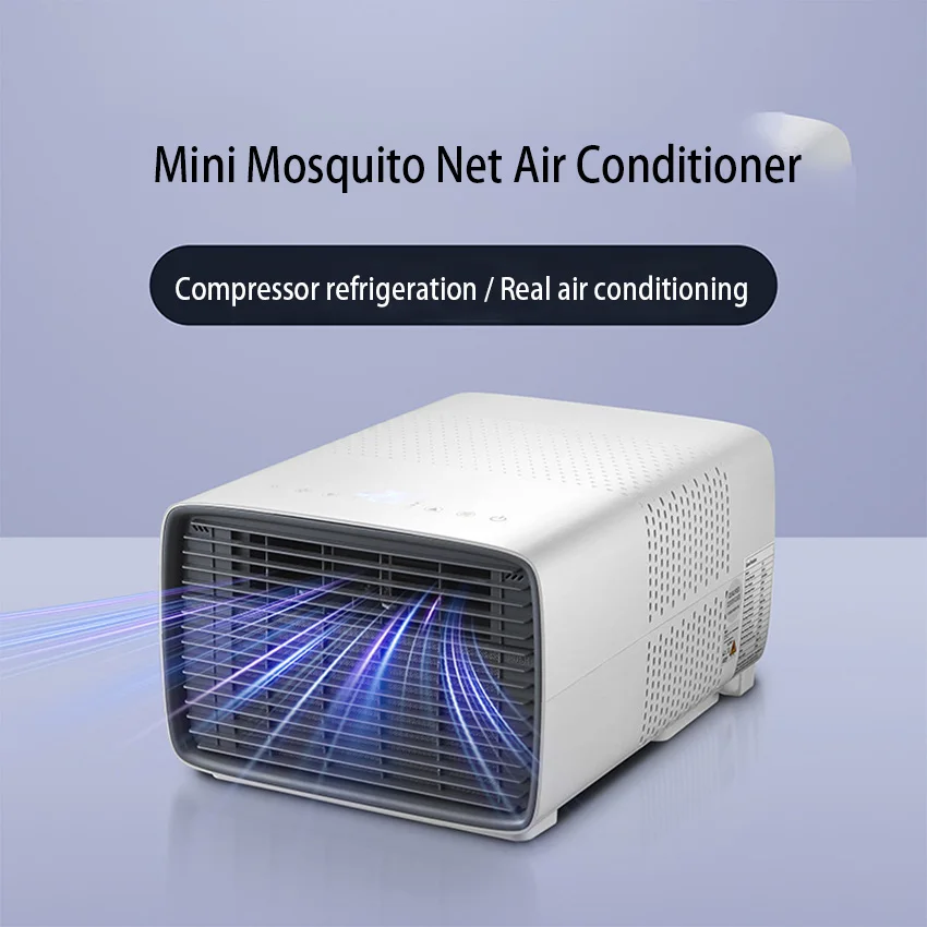 

220V 900W Integrated Mini Conditioner Portable Air Conditioner Cooler Fan Outdoor Travel Car Tent Air Cooler Conditioning Fan