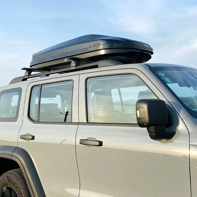 Broken-Resistant Universal Roof Top Mount Car Storage Travel Luggage Box Outdoor Cargo Carrier