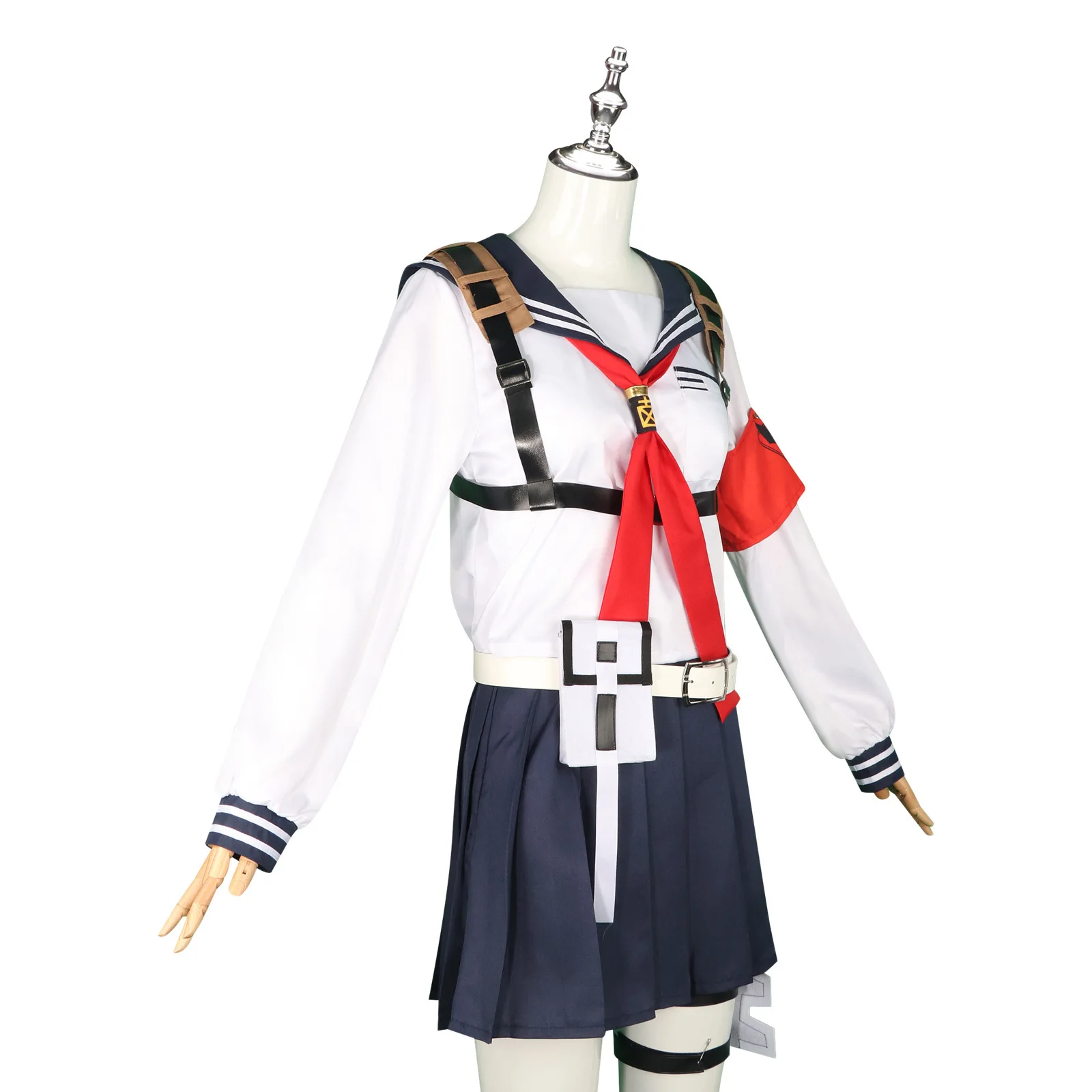 Blue Archives Fox Squad Cosplay Nicole FOX Costume Sweet And Cute Cosplay Anime JK Uniform Costume Performance Set