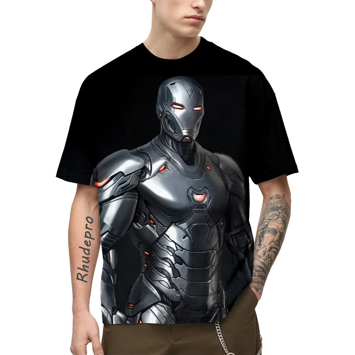 Miniso The Avengers 2024 Neue Mens Sommer Venom Kurzarm T-shirt 3D Print T Shirt Casual Lustige Boy Girl Kids T Shirt Tops