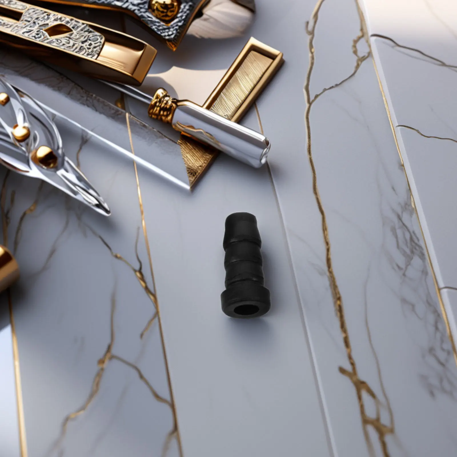 20Pcs Furniture Chair Wheel Socket Plastic Protective Covers Stem Sleeves for Office Chair Leg Caster Replacement